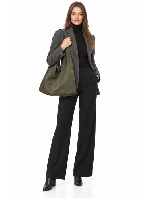 Anna Luchini Verde Bolso de cuero - Image 6
