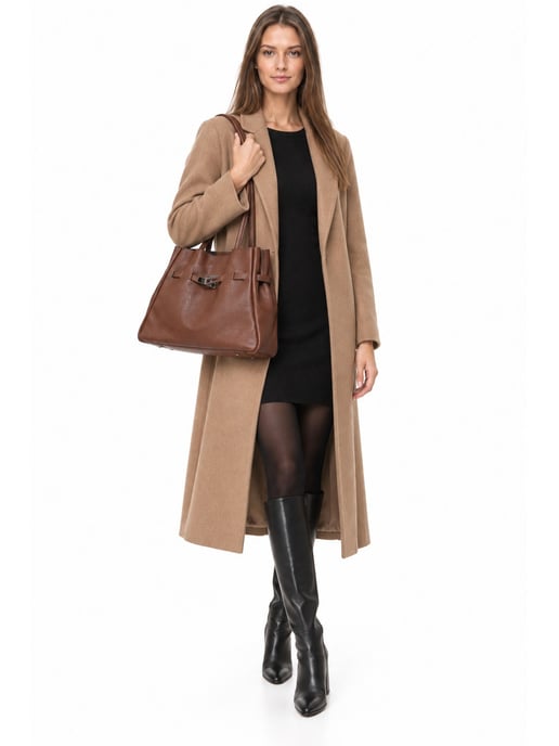 Anna Luchini Granate Bolso de cuero - Image 6