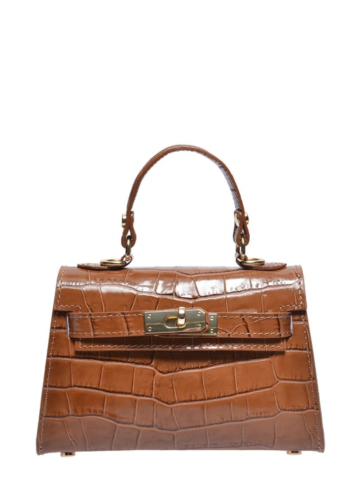 Roberta M COGNAC Bolso de cuero - Image 1