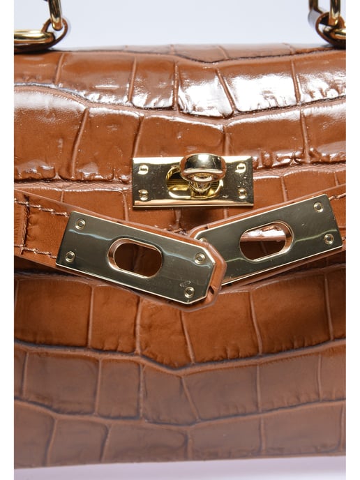Roberta M COGNAC Bolso de cuero - Image 3