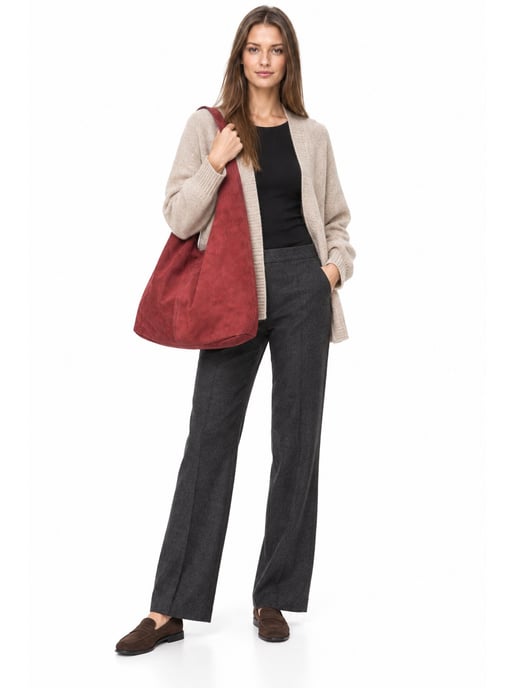 Anna Luchini Vino Bolso de cuero - Image 6