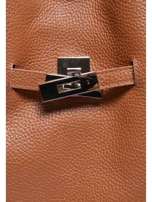 Anna Luchini Brown Bolso de cuero - Image 3