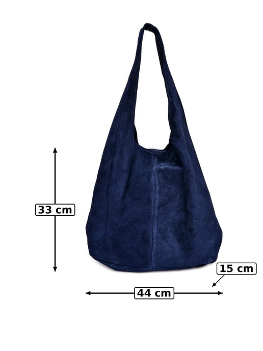 Anna Luchini Azul Bolso de cuero - Image 6