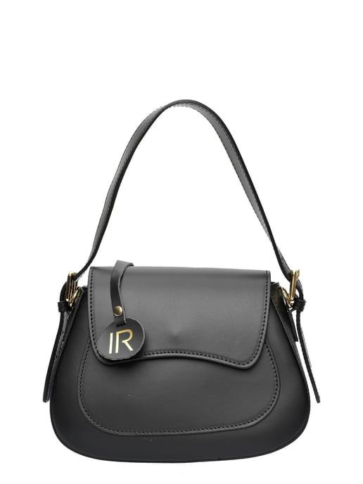 Isabella Rhea Negro Bolso de cuero - Image 1