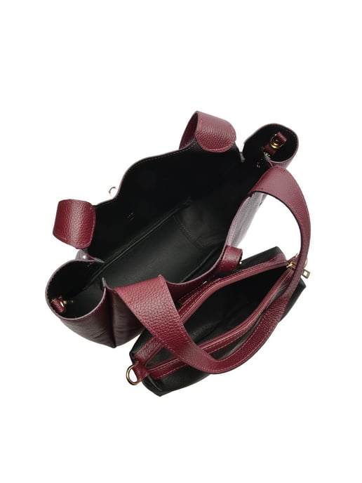 Roberta M Vino Bolso de cuero - Image 4