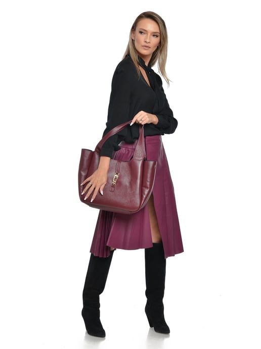 Roberta M Vino Bolso de cuero - Image 5