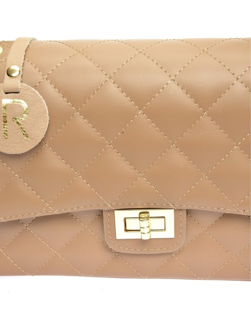 Isabella Rhea Beige Bolso de cuero - Image 3