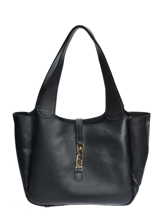 Roberta M Negro Bolso de cuero - Image 1