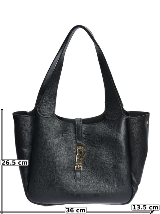 Roberta M Negro Bolso de cuero - Image 6