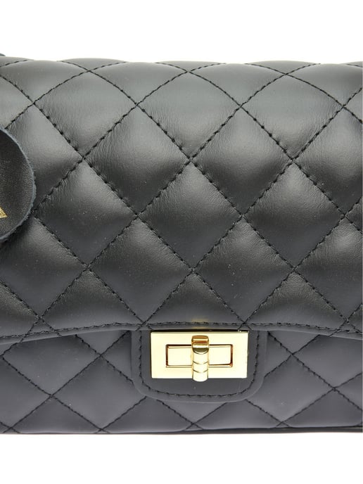 Isabella Rhea Negro Bolso de cuero - Image 3