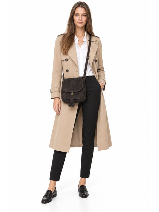 Anna Luchini Granate Bolso de cuero - Image 6
