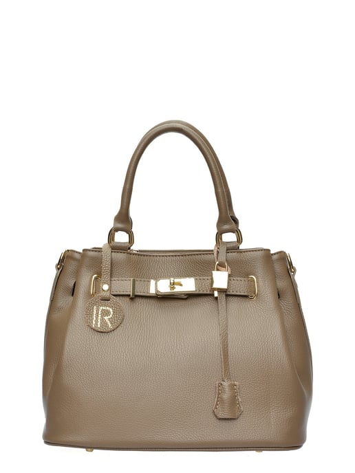 Isabella Rhea Beige Bolso de cuero - Image 1