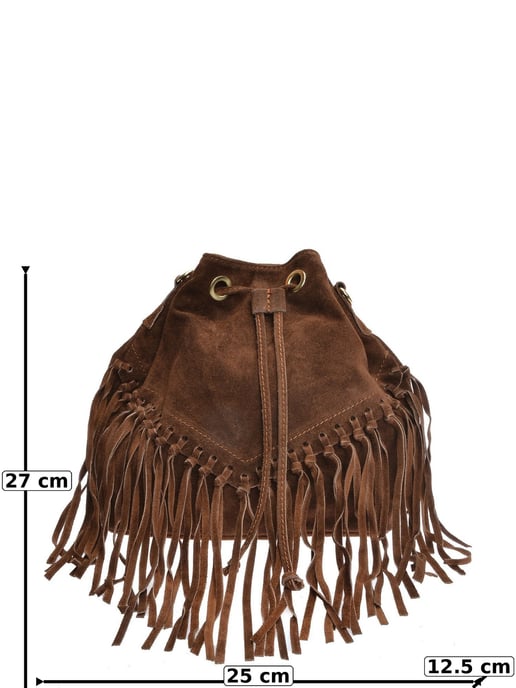 Roberta M Granate Bolso de cuero - Image 6
