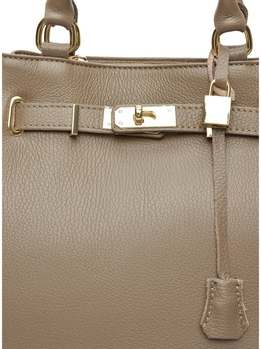 Isabella Rhea Beige Bolso de cuero - Image 3