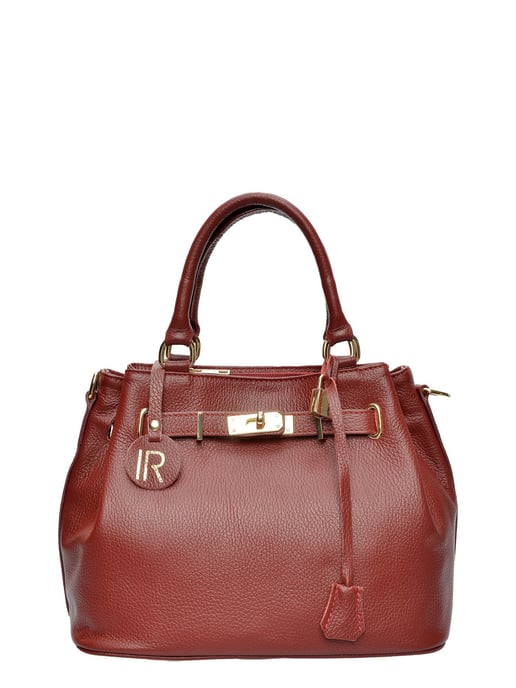Isabella Rhea Rojo Bolso de cuero - Image 1