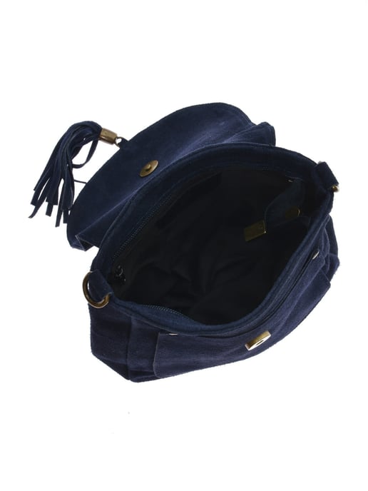 Anna Luchini Azul Bolso de cuero - Image 4
