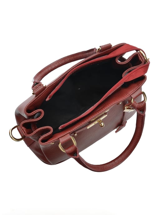Isabella Rhea Rojo Bolso de cuero - Image 4