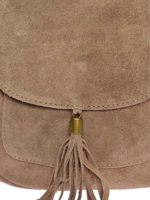 Anna Luchini Beige Bolso de cuero - Image 3