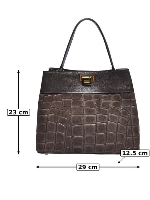 Anna Luchini Granate Bolso de cuero - Image 3