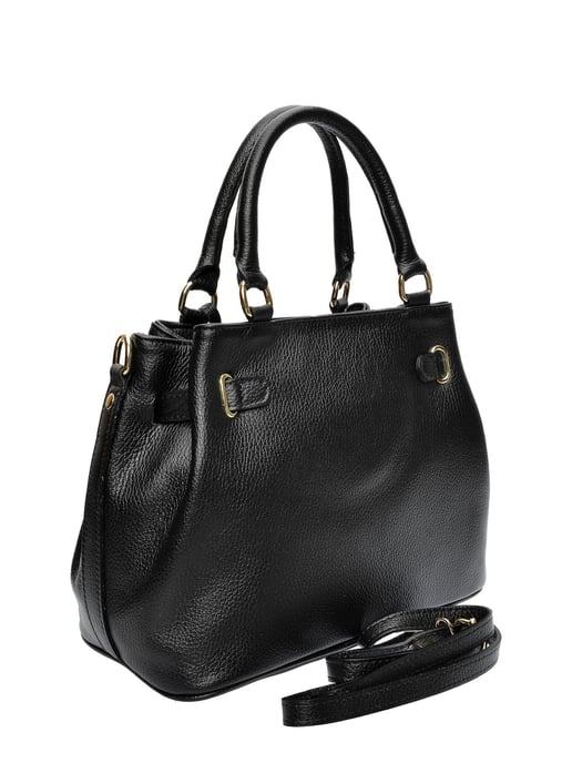 Isabella Rhea Negro Bolso de cuero - Image 2