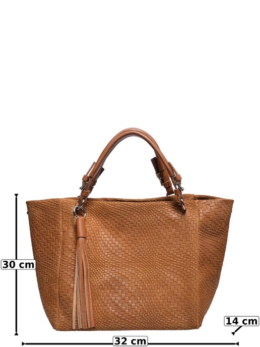 Roberta M COGNAC Bolso de cuero - Image 5