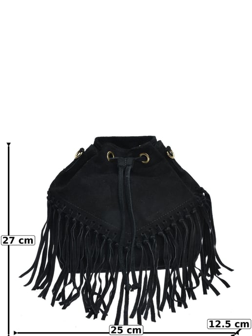 Roberta M Negro Bolso de cuero - Image 6