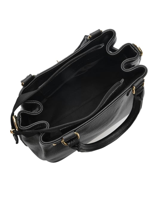 Isabella Rhea Negro Bolso de cuero - Image 4