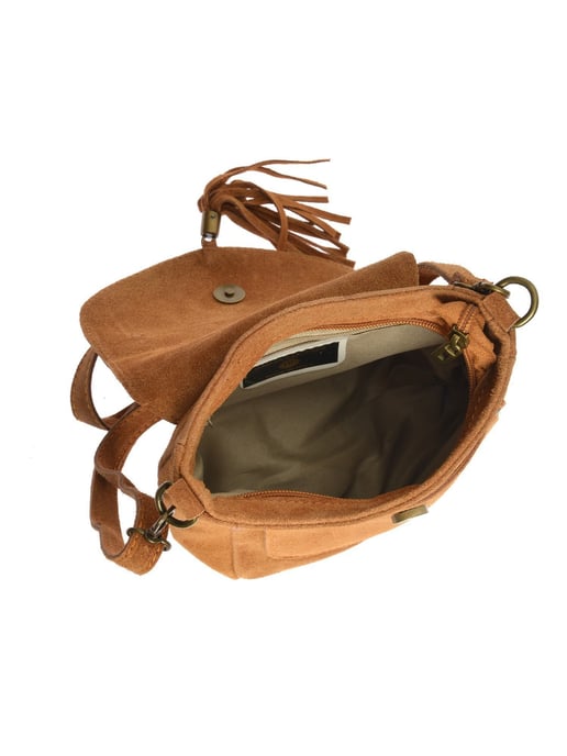 Anna Luchini Brown Bolso de cuero - Image 3