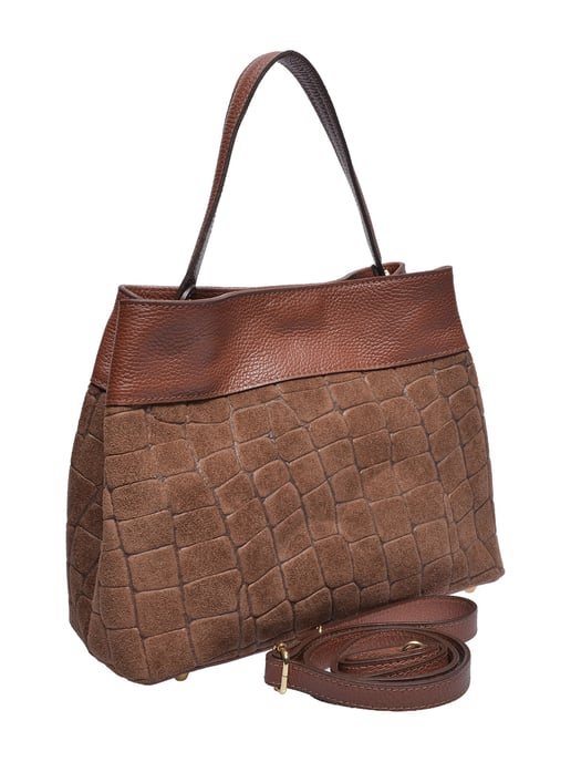Anna Luchini Brown Bolso de cuero - Image 2