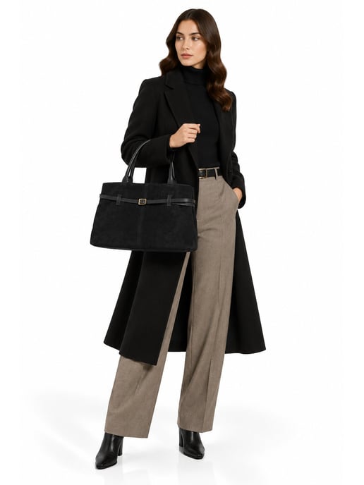 Roberta M NEGRO Bolso de cuero - Image 6