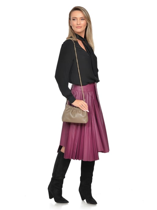 Isabella Rhea Beige Bolso de cuero - Image 5