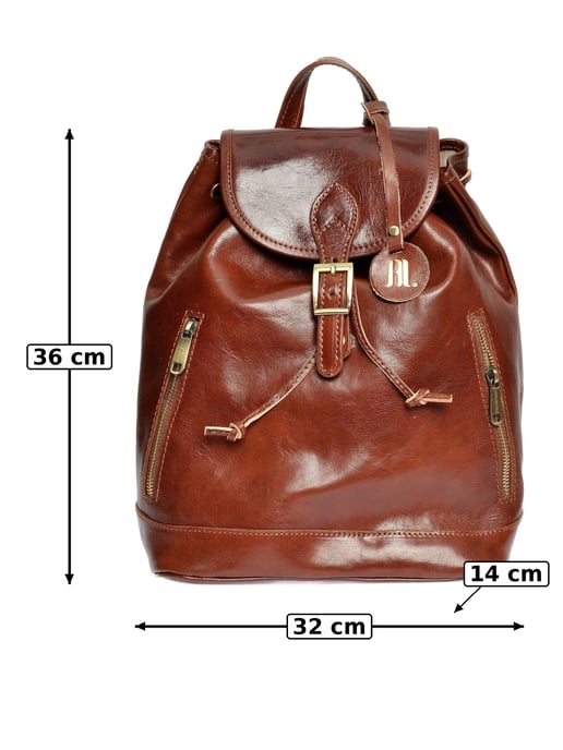 Anna Luchini Granate Bolso de cuero - Image 4