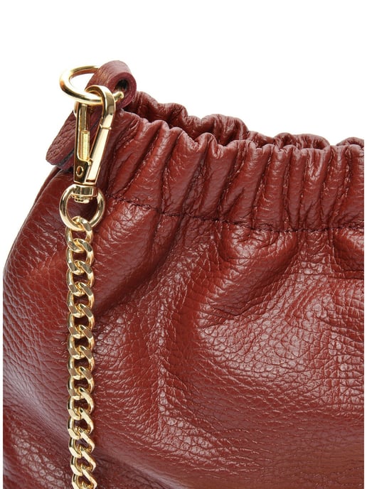 Isabella Rhea Rojo y Vinoa Bolso de cuero - Image 3
