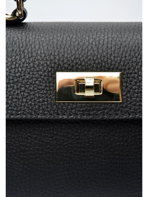 Isabella Rhea Negro Bolso de cuero - Image 3