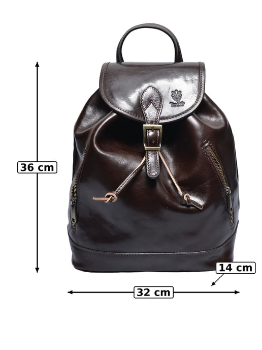 Anna Luchini Granate Bolso de cuero - Image 5