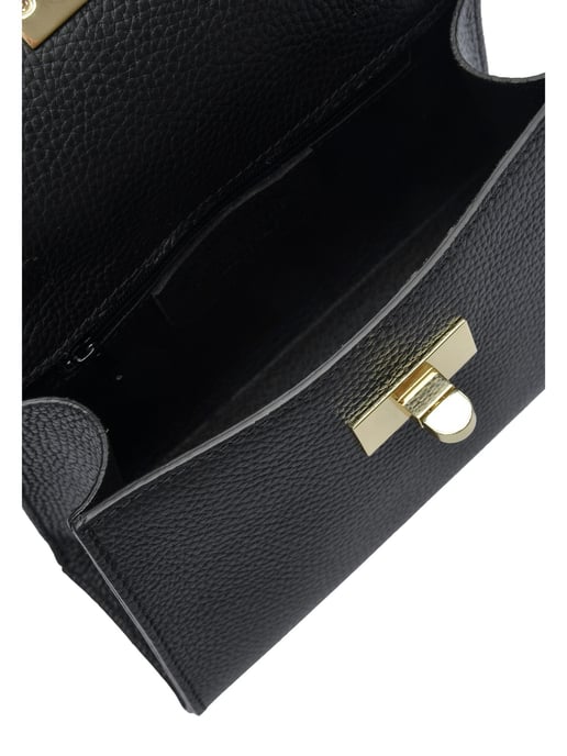 Isabella Rhea Negro Bolso de cuero - Image 4