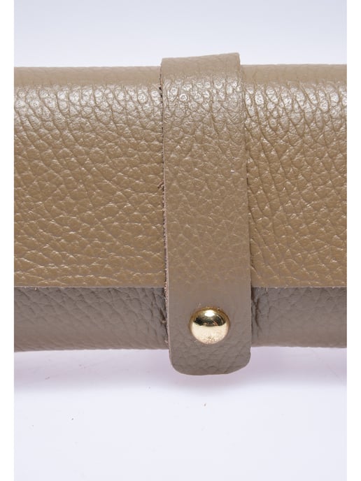 Roberta M Beige Bolso de cuero - Image 3