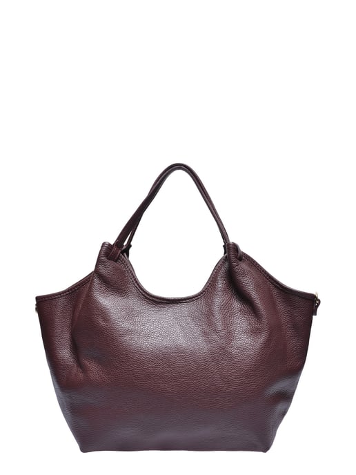 Isabella Rhea Borgoña Bolso de cuero - Image 1
