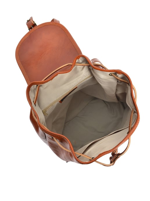 Anna Luchini Brown Bolso de cuero - Image 3