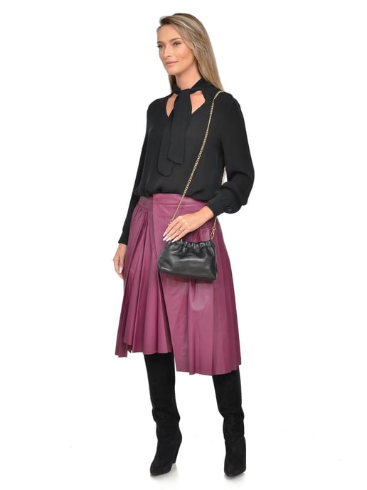 Isabella Rhea Negro Bolso de cuero - Image 5