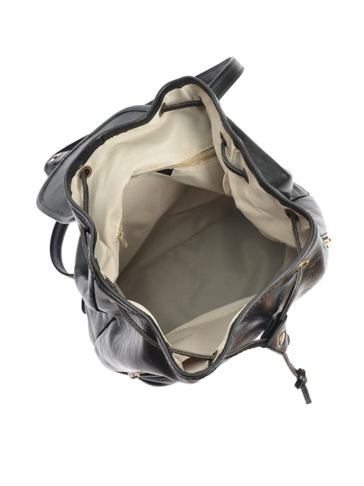 Anna Luchini Negro Bolso de cuero - Image 4