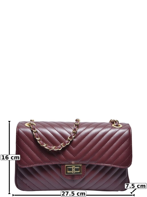 Roberta M Vino Bolso de cuero - Image 5