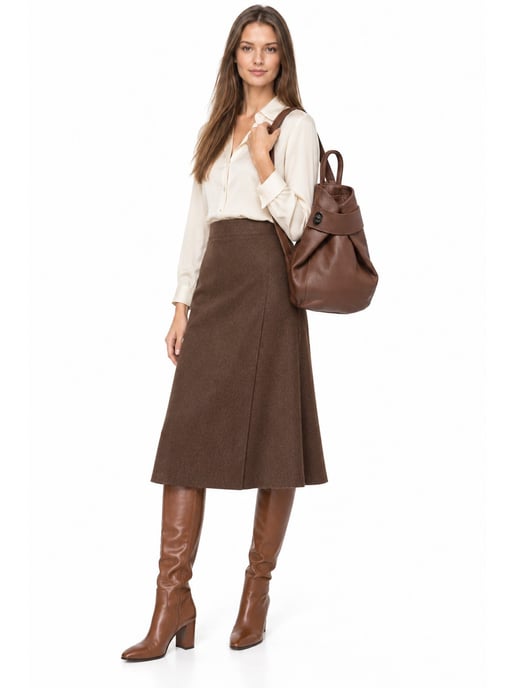 Anna Luchini Granate Bolso de cuero - Image 6