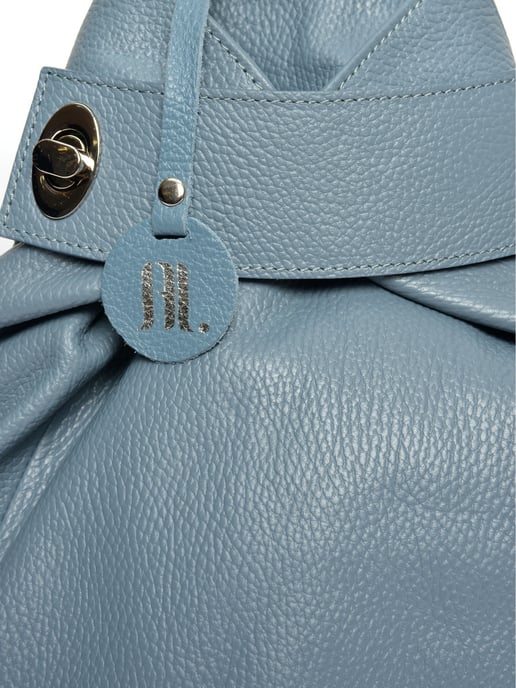 Anna Luchini Turquesa Bolso de cuero - Image 3