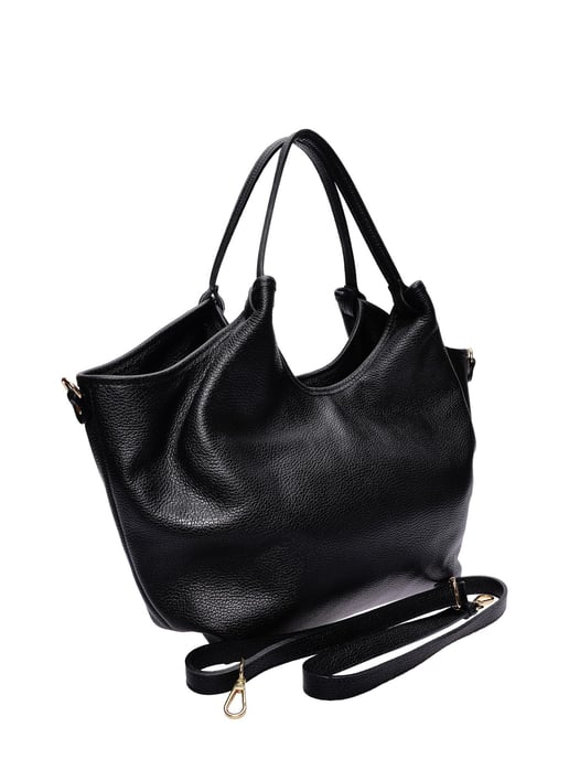 Isabella Rhea Negro Bolso de cuero - Image 2