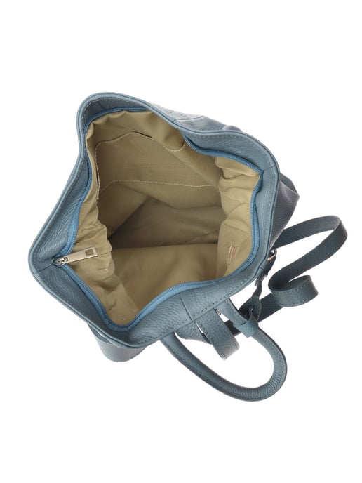 Anna Luchini Turquesa Bolso de cuero - Image 4