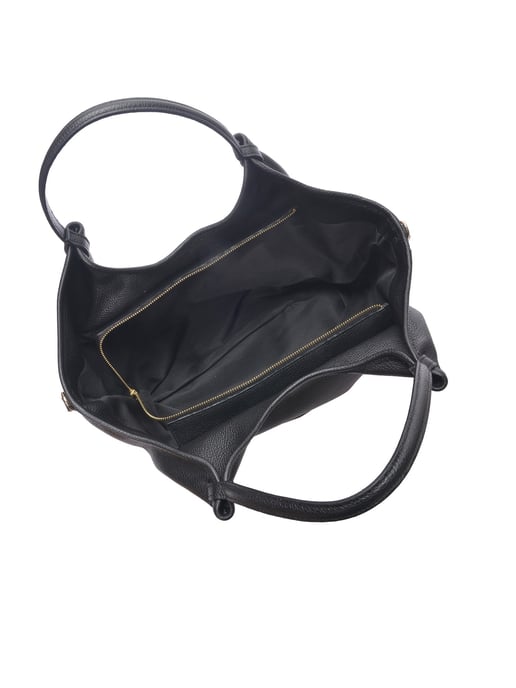 Isabella Rhea Negro Bolso de cuero - Image 4