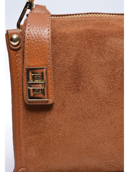 Anna Luchini Brown Bolso de cuero - Image 3