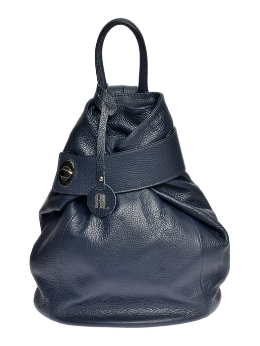 Anna Luchini Azul Bolso de cuero - Image 1