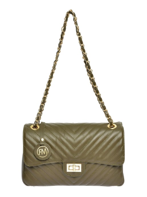Roberta M Verde Bolso de cuero - Image 1